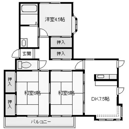 セナーズパレスの物件間取画像